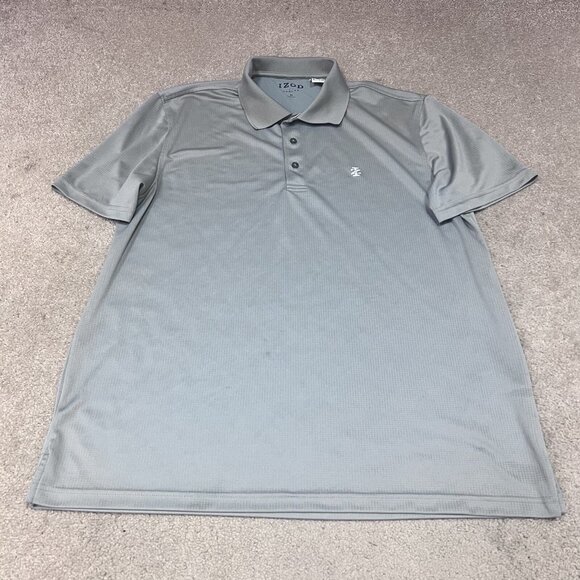 Izod Polo Men’s Gray Short Sleeve Size XL - Picture 1 of 10